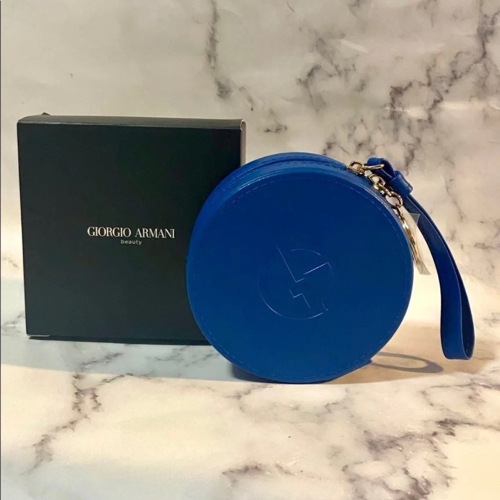 Giorgio Armani wristlet /jewelry case